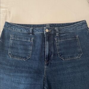 M&S Flare Blue Jeans